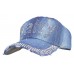  Denim Rhinestone Studded Sparkly Baseball Cap Bling Flowers Baseball Hat  eb-71764218